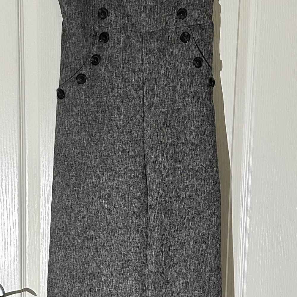 Women's Gray High-Waisted Pants